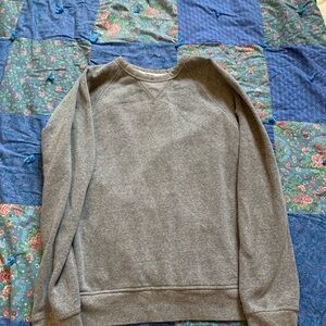 Gray plain sweater